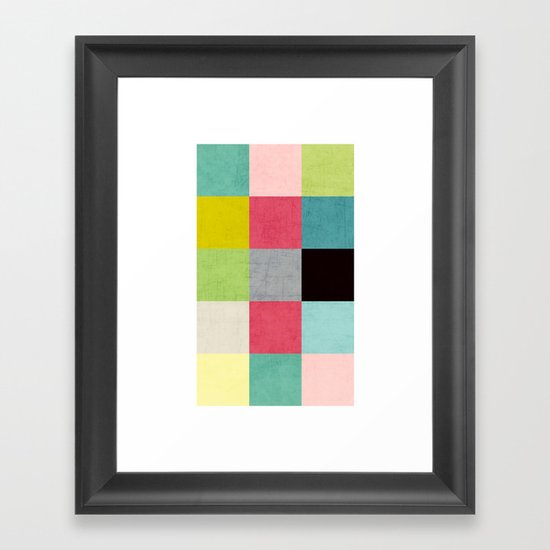 color block II Framed Art Print