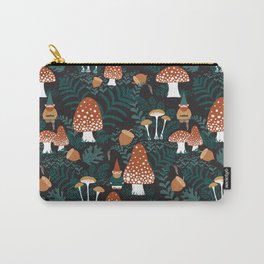 Mushroom Forest Gnomes Carry-All Pouch