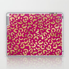 Foil Glam Leopard Print 09 Laptop Skin