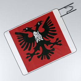 Coat of Arms of Albanian Republic, 1925-1928 Picnic Blanket
