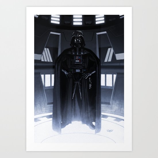 Lord Vader Art Print