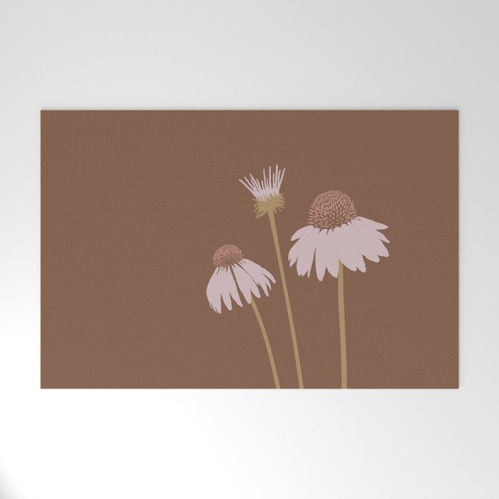 Wild Echinacea / Coneflower Welcome Mat