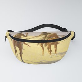 The Parley (1903) by Frederic Remington Fanny Pack