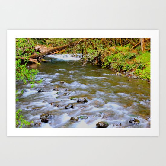 Let it Flow Art Print