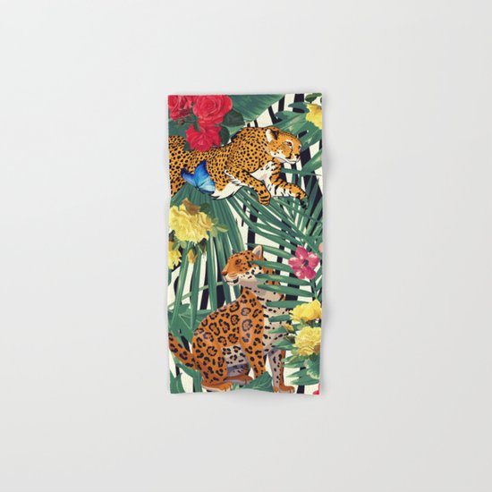 tropical wild Hand & Bath Towel
