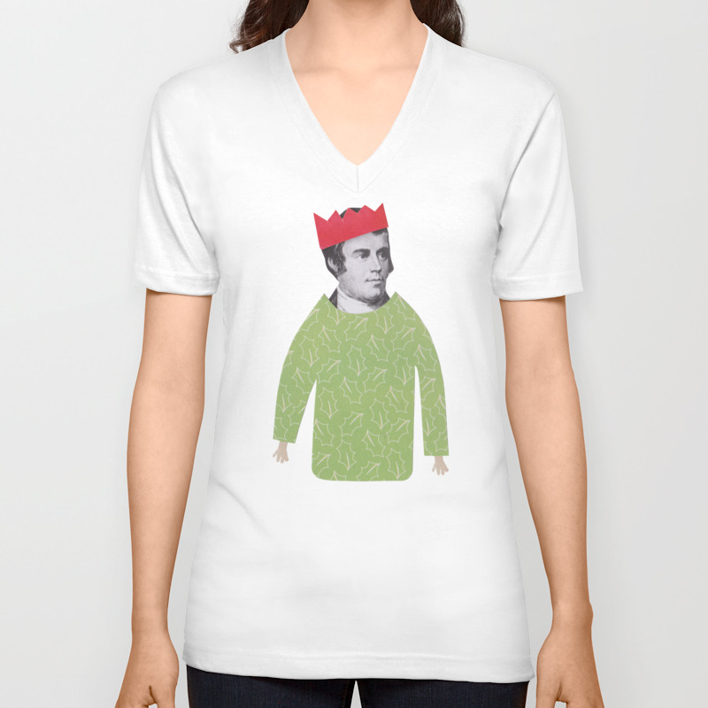 v neck christmas jumpers
