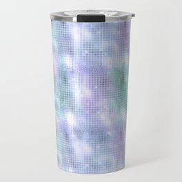 Glam Iridescent Sparkling Pattern Travel Mug