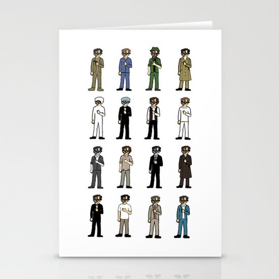 Woody Allen's Stationery Cards