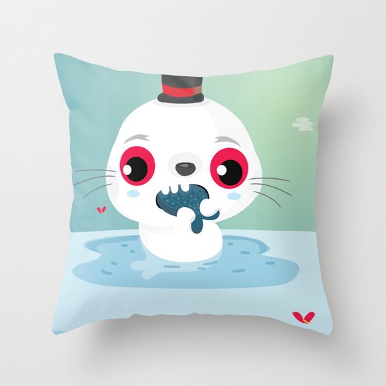 Seal Throw Pillow
