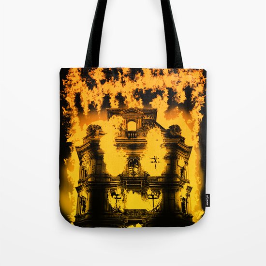 Fight with fire Tote Bag