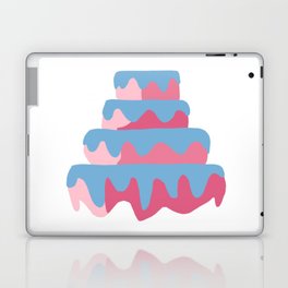 Dribbly Blueberry Strawberry Cake Laptop & iPad Skin