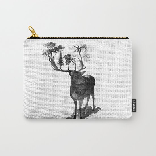 The Black Forest Deer Carry-All Pouch
