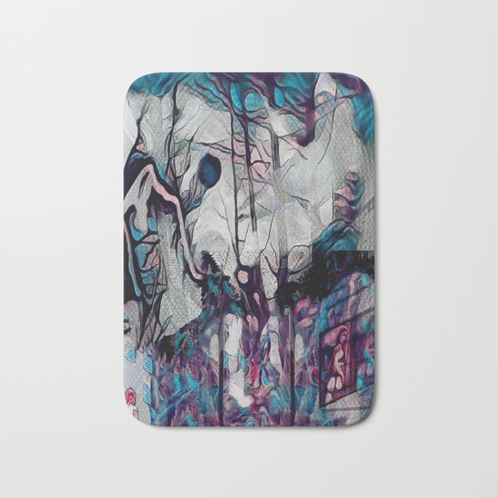 Within This Strange And Frightening World Bath Mat