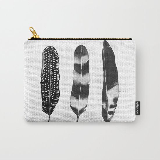 Dark Feather Carry-All Pouch