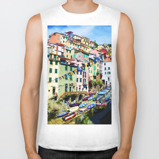 Flags Biker Tank