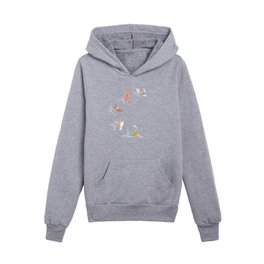 Birds in Flight Kids Pullover Hoodies