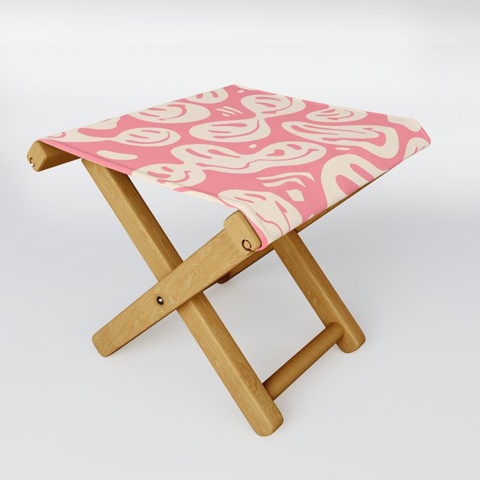 Rose Melted Happiness Folding Stool