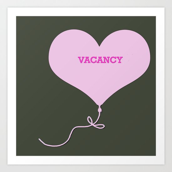 Vacancy Art Print
