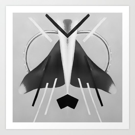 Deconstruction No.3 Art Print