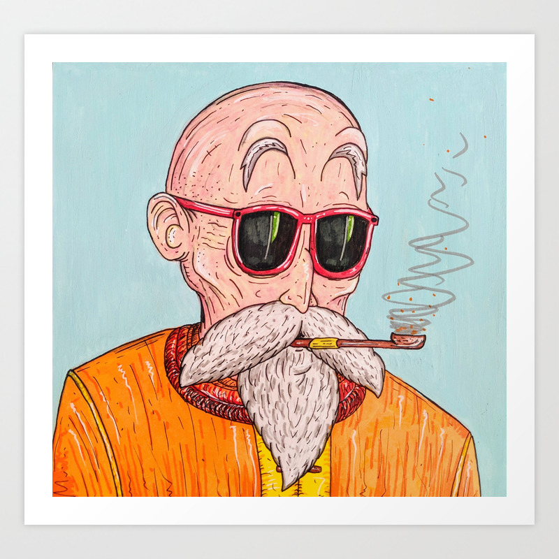 Master Roshi Art Print By Craigbarke Society6 Download and use 8,000+ smoke stock photos for free. master roshi art print by craigbarke