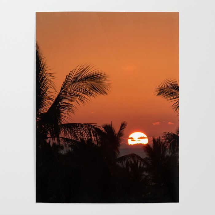 Maui Sunset Poster