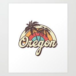 Oregon beach trip Art Print