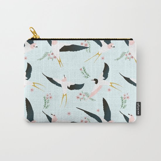 Birds #society6 #decor #buyart Carry-All Pouch