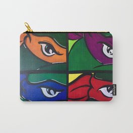 Ninja Turtles Carry-All Pouch | Fanart, Spraypaintart, Portrait, Canada, Raphael, Glennvaags, Stencilart, Painting, Acrylic, Street Art 
