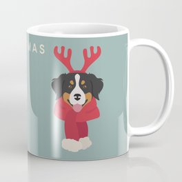 Bernese Mountain Christmas Dog Coffee Mug