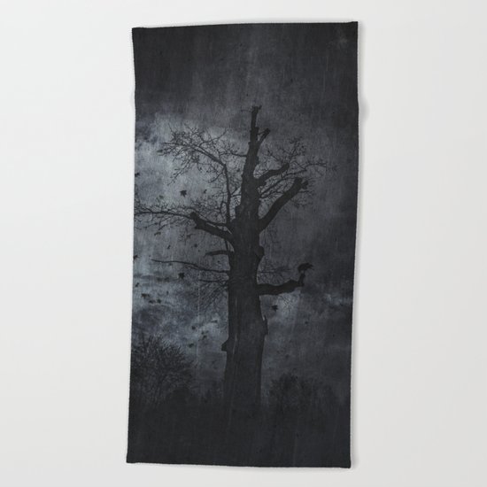 The dirty winter spirit Beach Towel