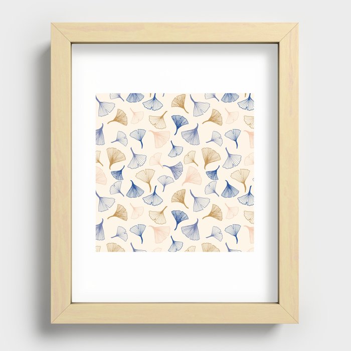 Ginko glorious Recessed Framed Print