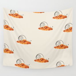 croissant snail Wall Tapestry