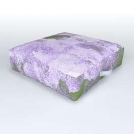 Genderqueer Pride Aged Painted Wall Texture Outdoor Floor Cushion