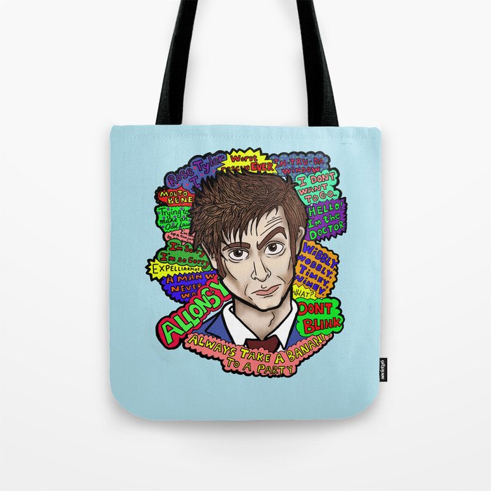 The 10th Doctor Tote Bag