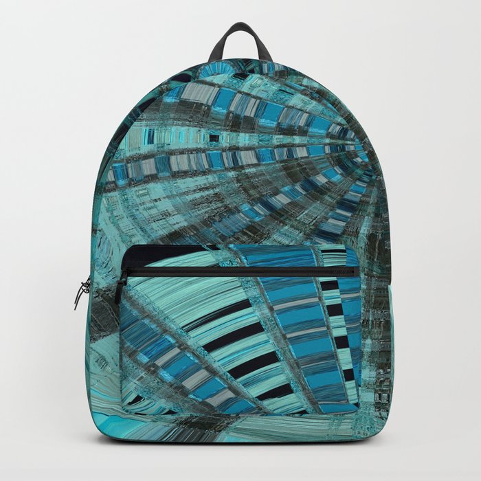 Circle Your Life Turquoise Backpack