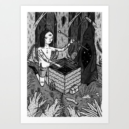 THE RITUAL Art Print