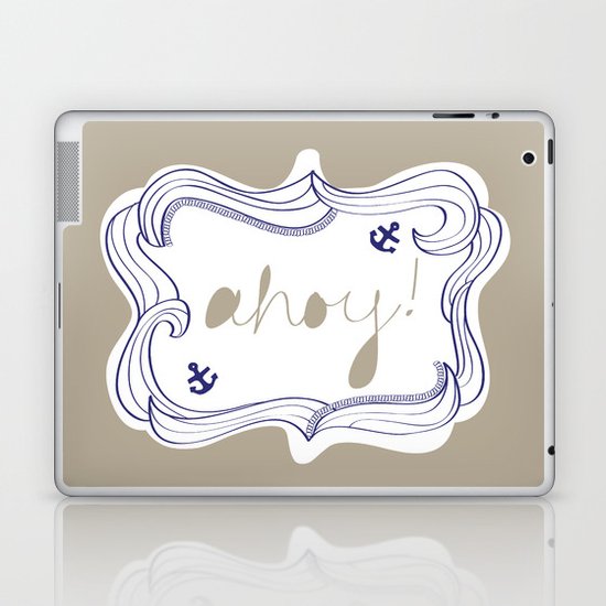 Ahoy! Laptop & iPad Skin
