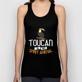 Toucan Bird Animal Tropical Cute Unisex Tank Top