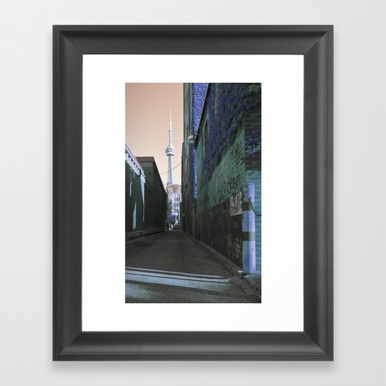 shining spire... Framed Art Print
