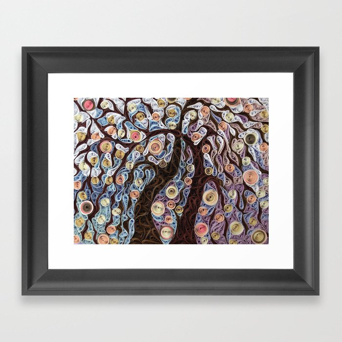 Intertwined Enchantment Framed Art Print