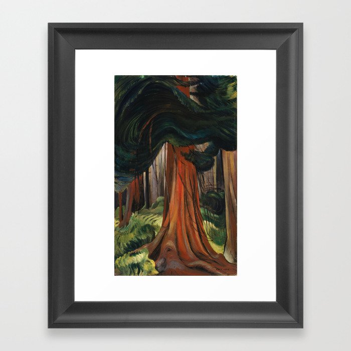 Emily Carr Red Cedar Framed Art Print By Fineearthprints Society6