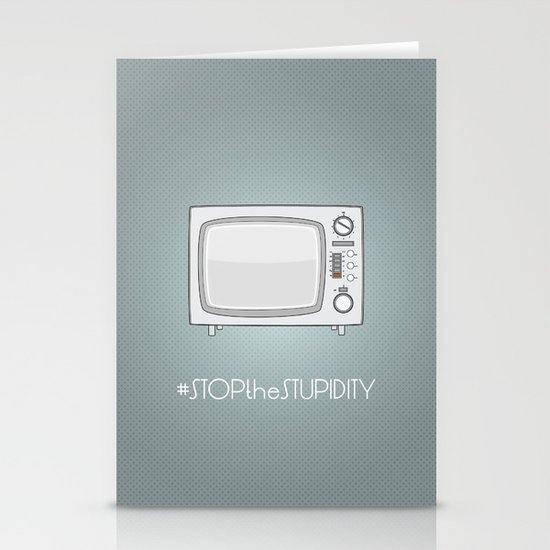 STOPtheSTUPIDITY Stationery Cards