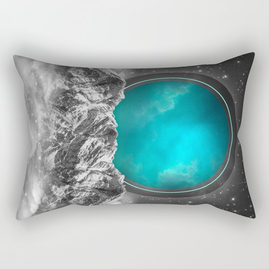 Fade Away | Lunar Eclipse Rectangular Pillow