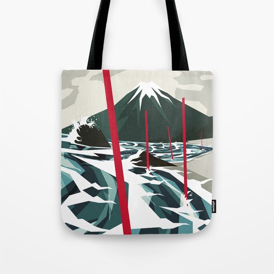 Breaking the Waves II Tote Bag
