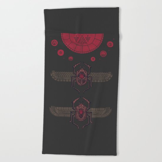 Scarabs Beach Towel
