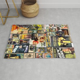 JEKYLL and HYDE Rug | Movies & TV, Vintage, Illustration, Graphic Design, Collage 