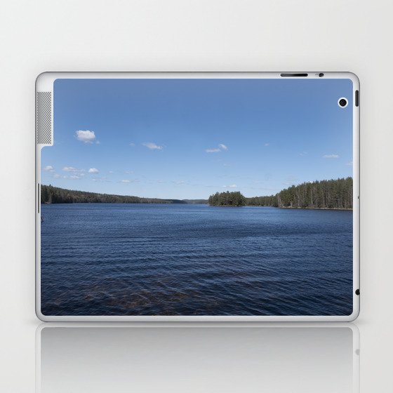 Swedish lake Laptop & iPad Skin