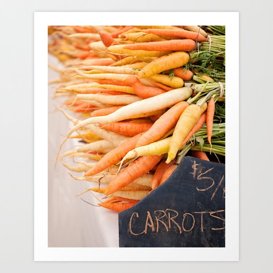 carrots Art Print
