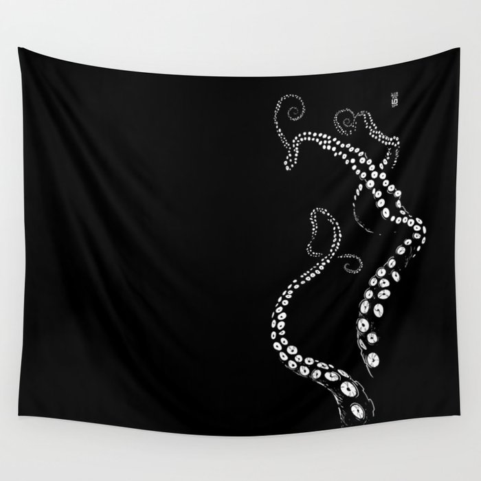 tentacles Wall Tapestry