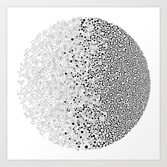 The Dark Side of the Moon Art Print